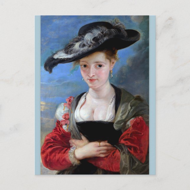 Rubens Felt hat CC0726 vykort (Framsida)