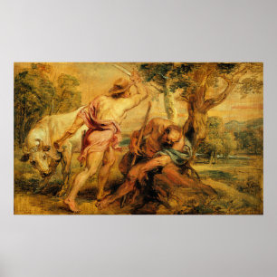 Rubens - kvicksilver och argument 1636 poster