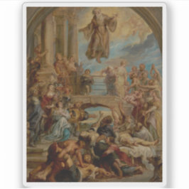 Rubens - Miracles of Saint Francis of Paola Klistermärken