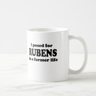 Rubens modellerar kaffemugg