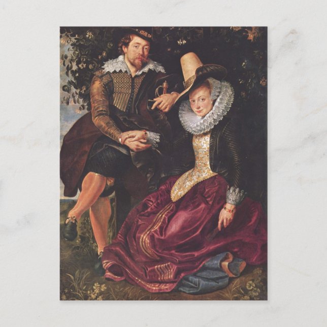 Rubens, Peter Paul Selbstportr?t des Malers mit se Vykort (Framsida)