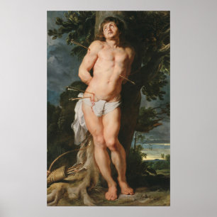 Rubens - Saint Sebastian Poster