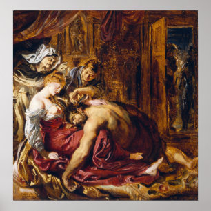 Rubens - Samson och Delilah Poster