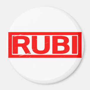 Rubi Frimärke Magnet