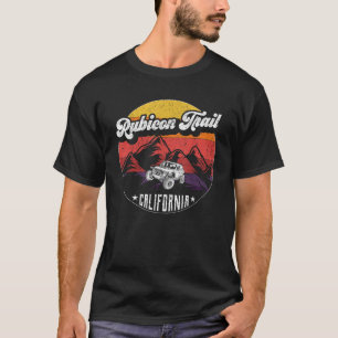 Rubicon Trail California 4x4 Off road SUV Fordon T Shirt