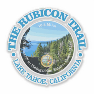 Rubicon Trail (OBP) Klistermärken