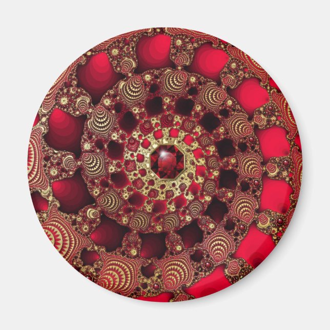 Rubies & Guld Magnet (Framsidan)