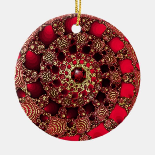 Rubies & Guld Ornament (Framsidan)