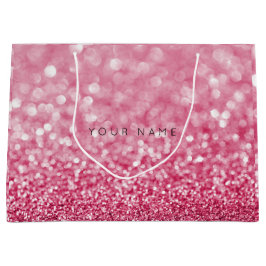 Rubin Rosa Vin White Glitter Favoriter Gift Bag