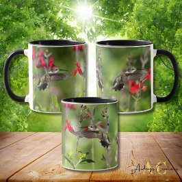 Rubinstrupekolibridesign mugg