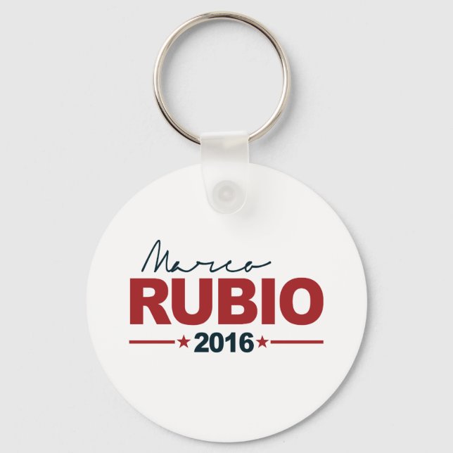 RUBIO 2016 KAMPANJ SIGN -.png Nyckelring (Framsida)
