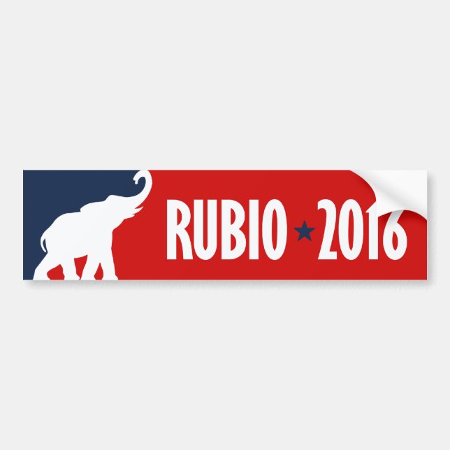 RUBIO 2016 SPORTBUMPER - .PNG BILDEKAL (Framsidan)