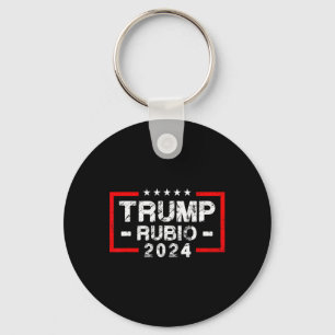 Rubio 2024 US Flagga - valordförande 2024 Nyckelring