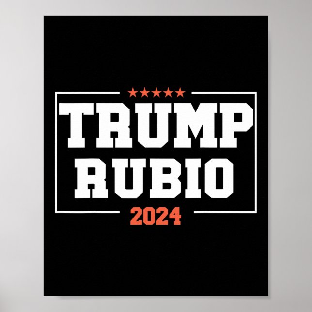 Rubio till president 2024, Kampanj Poster (Framsidan)