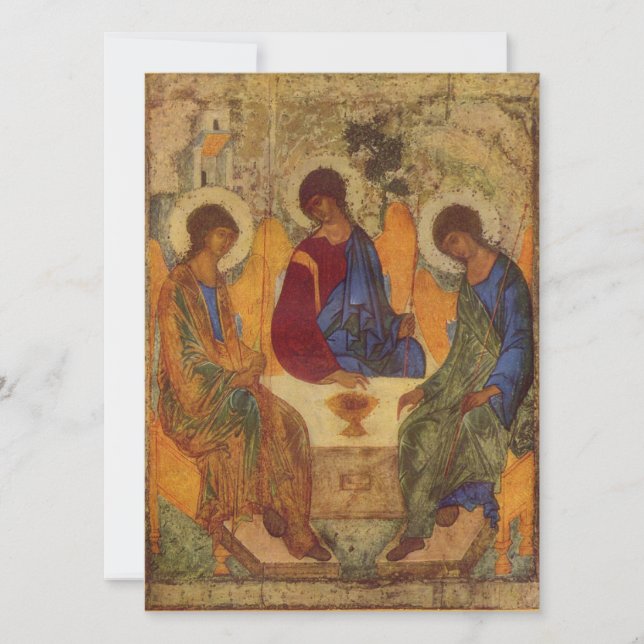 Rublev Trinity vid Bord (Framsida)