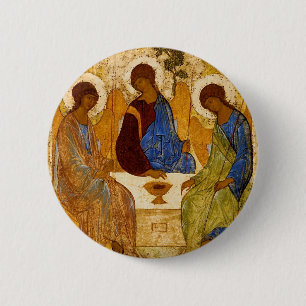 Rublev Trinity vid Bord Knapp