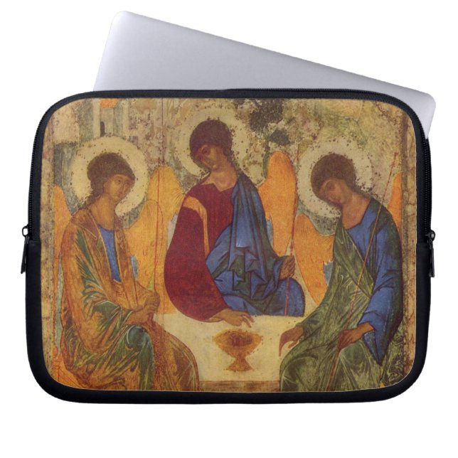 Rublev Trinity vid Bord Laptop Sleeve (Framsidan)