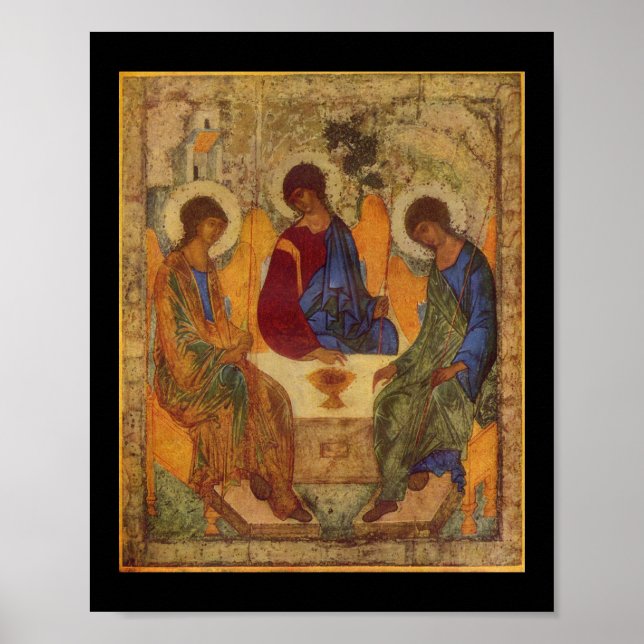 Rublev Trinity vid Bord Poster (Framsidan)