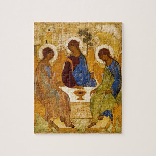 Rublev Trinity vid Bord Pussel