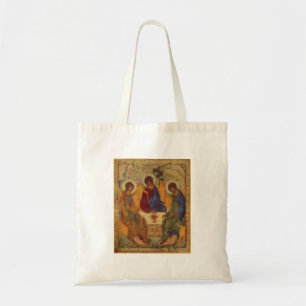 Rublev Trinity vid Bord Tygkasse