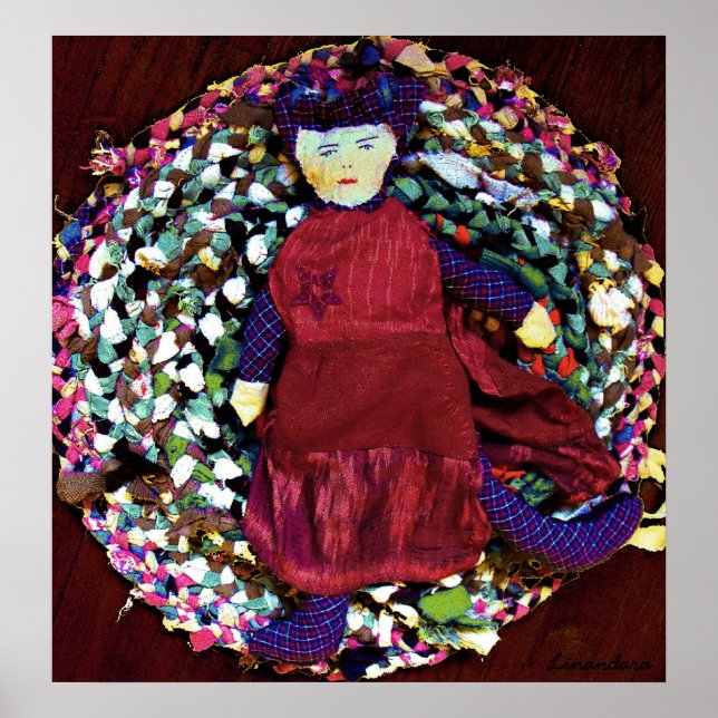 Rubra Rag Queen Poster (Framsidan)