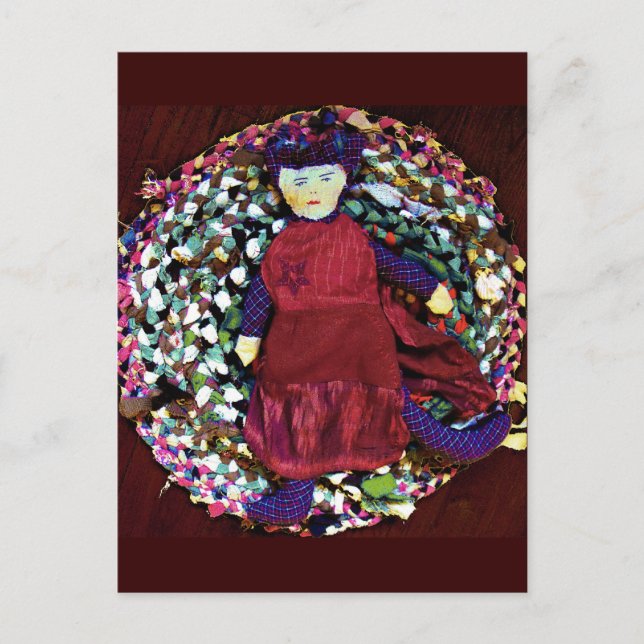 Rubra Rag Queen Vykort (Framsida)