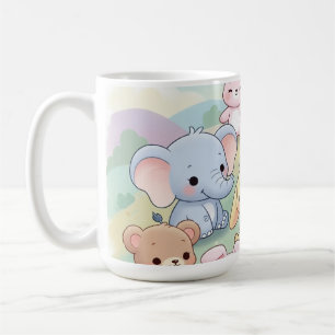 Rubrik Cute Pastel Nursery Animal Mugg ☕️