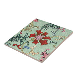 Rubrik (engelsk blomma) RFPMDesigns ©️ 2024 Kakelplatta