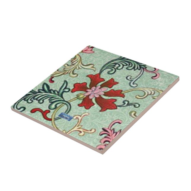 Rubrik (engelsk blomma) RFPMDesigns ©️ 2024 Kakelplatta (Sidan)