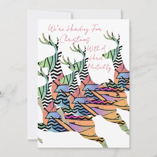 Rubrik för det platta julkortet julkort (Framsida)