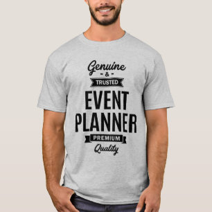 Rubrik för händelsetsplaneringsjobb t shirt