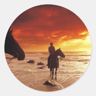 Rubrik för hemmet runt klistermärke