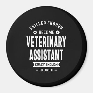 Rubrik för veterinärassistentjobb magnet