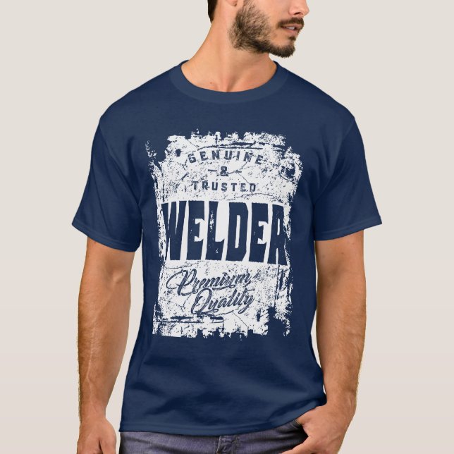 Rubrik för Welder Work Job Gift T Shirt (Framsida)