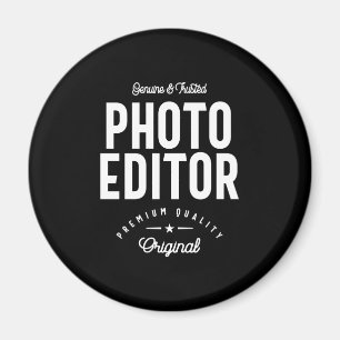 Rubrik på fotoredigeringsjobb magnet