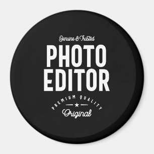 Rubrik på fotoredigeringsjobb magnet