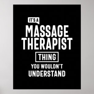 Rubrik på massageterapisjobb poster