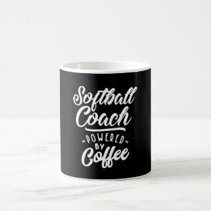 Rubrik på Softball Coach-jobb Kaffemugg