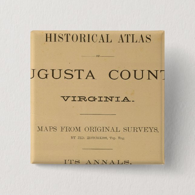 Rubrik Page Augusta County, Virginia Knapp (Framsida)