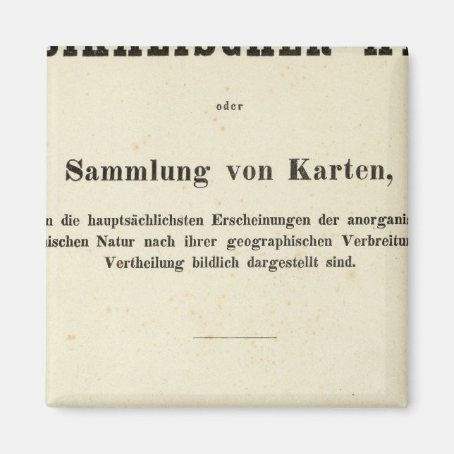 Rubrik Page Dr Heinrich Berghaus Magnet (Framsidan)