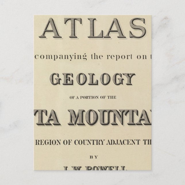 Rubrik Sida Atlas som åtföljer rapporten Vykort (Framsida)