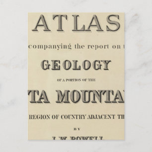 Rubrik Sida Atlas som åtföljer rapporten Vykort