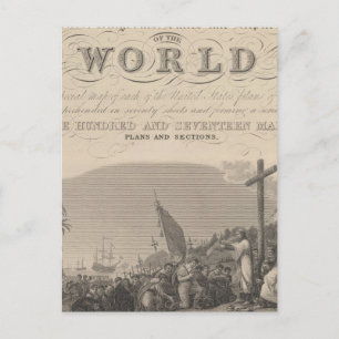 Rubrik Sida Ny universell atlas 2 Vykort