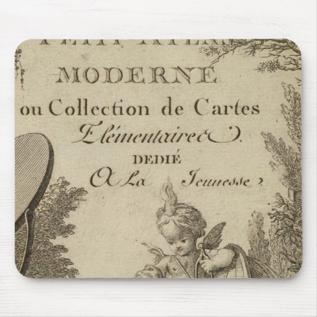 Rubrik Sida Små moderna atlas Musmatta (Framsidan)