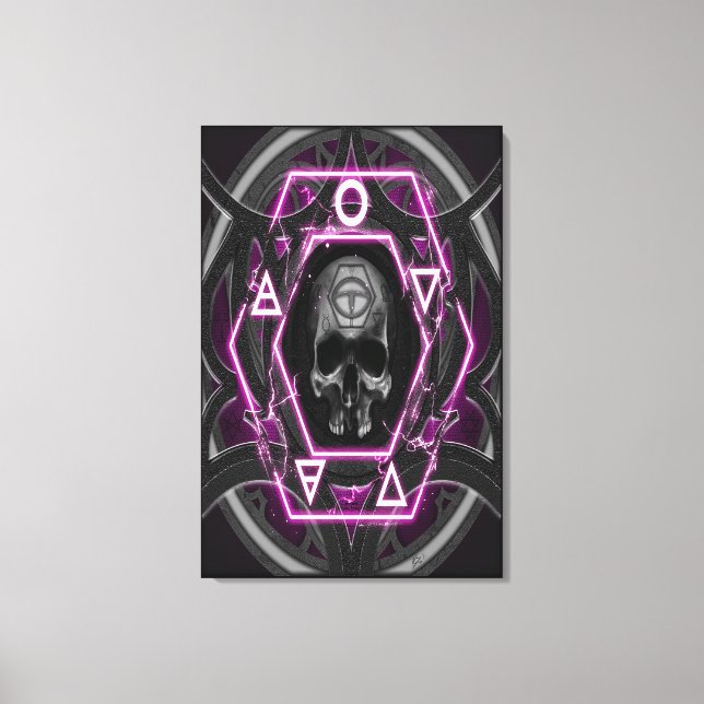 Rubrik Sigils och sälar Canvastryck (Framsida)