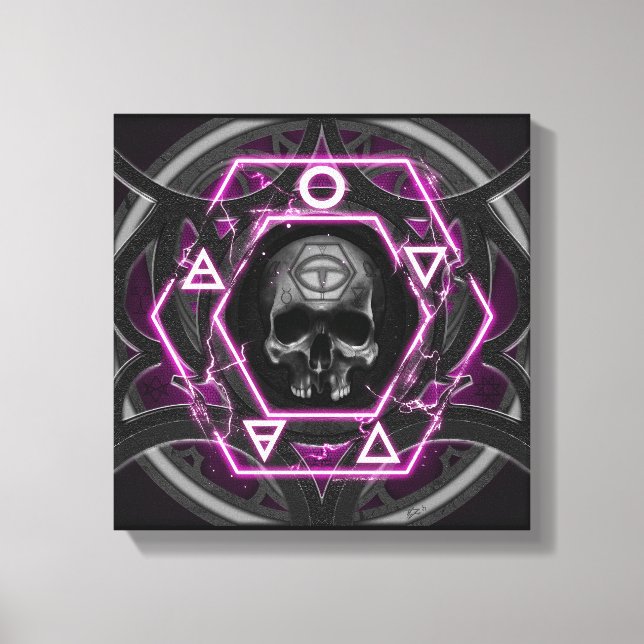 Rubrik Sigils och sälar Canvastryck (Framsida)