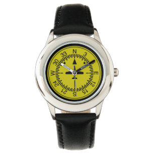 Rubrikindikator Pilot Aviation Geek Armbandsur