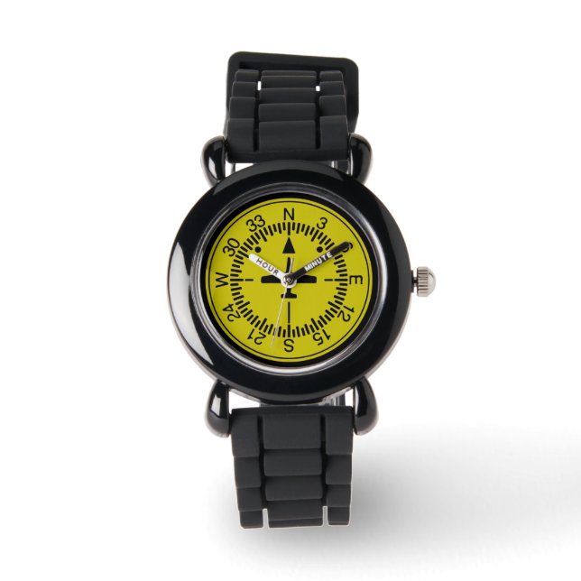 Rubrikindikator Pilot Aviation Geek Armbandsur (Framsida)