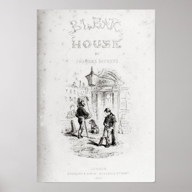 Rubriksida för "Bleak House" Poster (Framsidan)