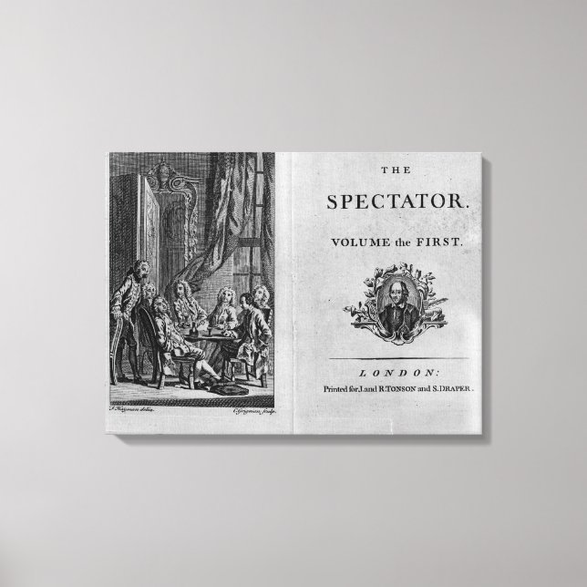 Rubriksida för första volymen insamlad canvastryck (Framsida)